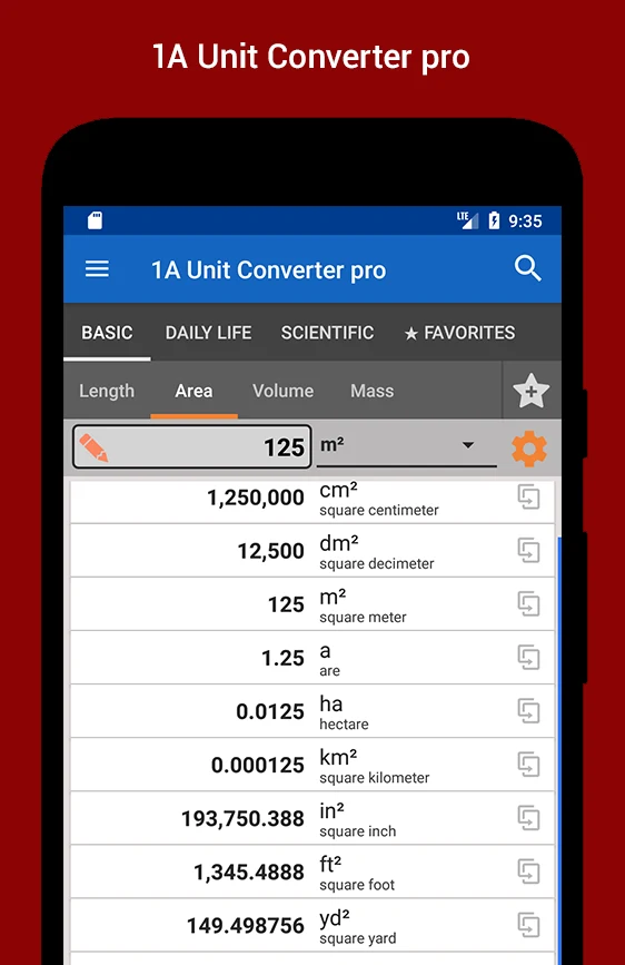 1A Unit Converter pro screenshot