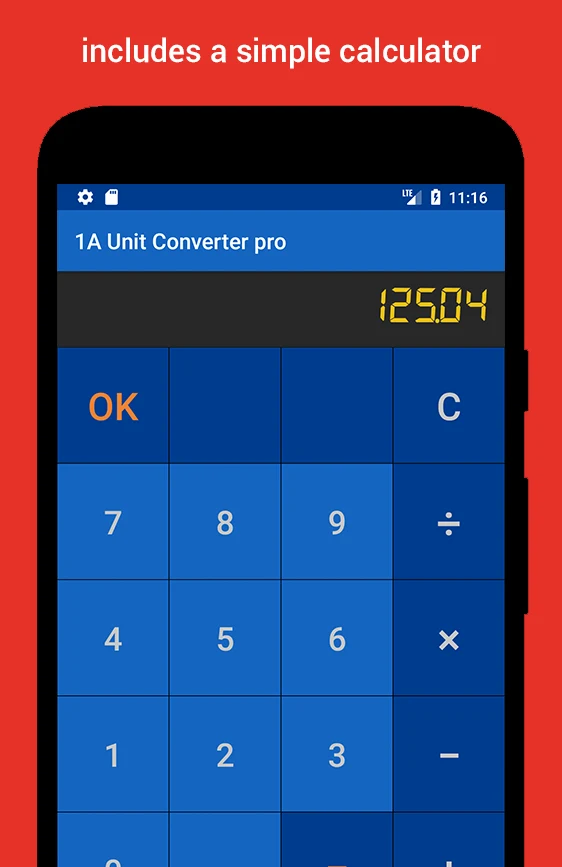 1A Unit Converter pro screenshot