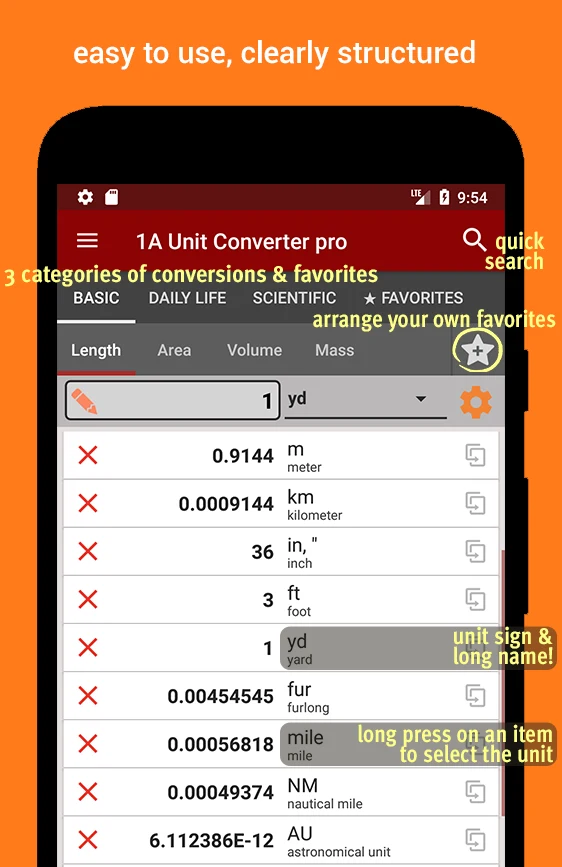 1A Unit Converter pro screenshot